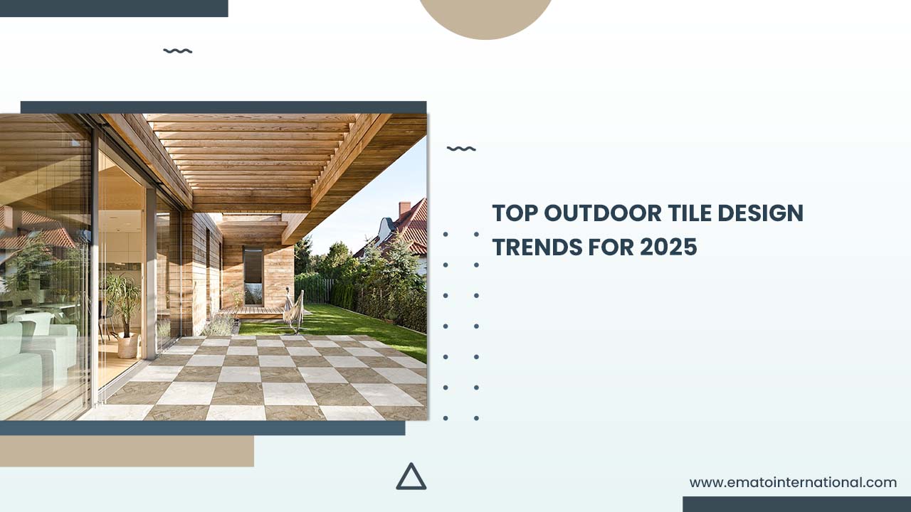 Top outdoor tiles design